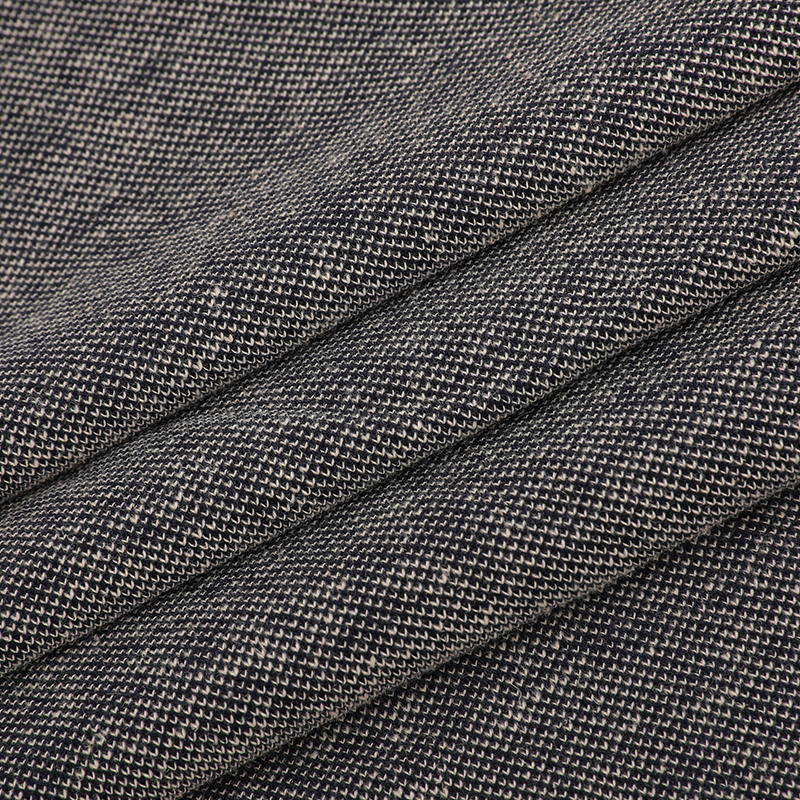 16S JOE + 21S Cotton/Linen 55/45 Melange Pique