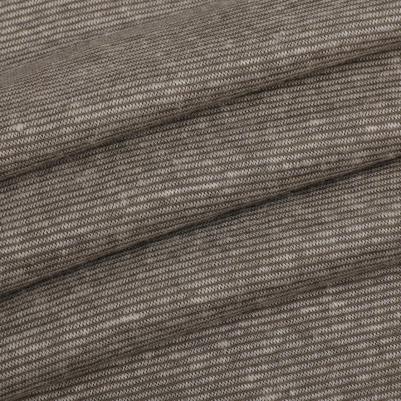 28 Ne Linen + 32s Acrylic Stripe Single Jersey