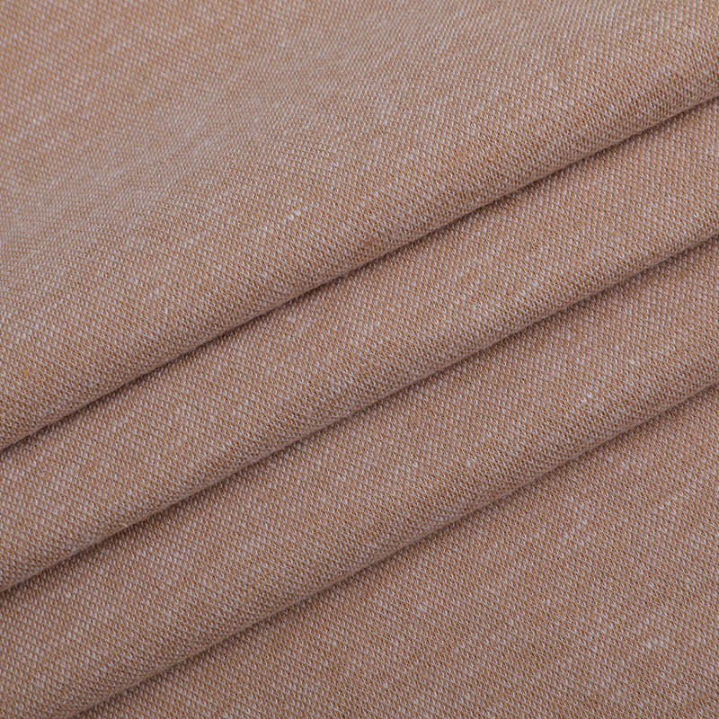 30s Cotton/Linen Yarn-Dyed Dobby Fabric